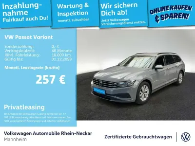 Gebraucht VW Passat Basis 150 PS (110 kW) 2023 Mondsteingrau Kombi