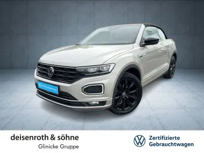 Gebraucht VW T-Roc Cabriolet R-line 150 PS (110 kW) 2021 Ivory silver metallic Cabrio