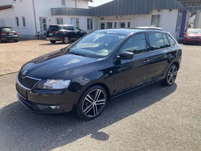 Gebraucht Skoda Rapid 86 PS (63 kW) 2015 Schwarz Kleinwagen
