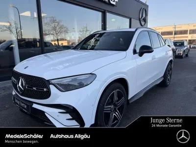 Gebraucht Mercedes GLC220 AMG 197 PS (144 kW) 2026 Unilack polarweiß SUV
