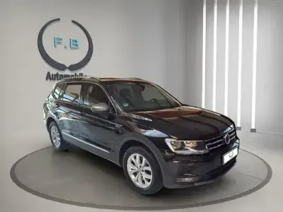 Gebraucht VW Tiguan Allspace 200 PS (147 kW) 2021 Schwarz SUV