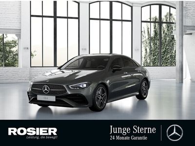 Grau / mountaingrau (metallic) Gebraucht 2024 Mercedes CLA220 AMG Limousine | 44.685 € (Etwas zu teuer)