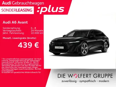 Gebraucht Audi A6 Ambiente 204 PS (150 kW) 2025 Mythosschwarz metallic Kombi
