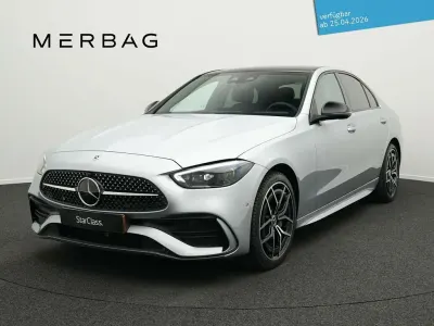 Gebraucht Mercedes C220 AMG Line Premium Plus 197 PS (144 kW) 2026 Silber Limousine