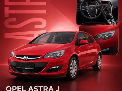 Gebraucht Opel Astra 116 PS (85 kW) 2014 Rot Limousine