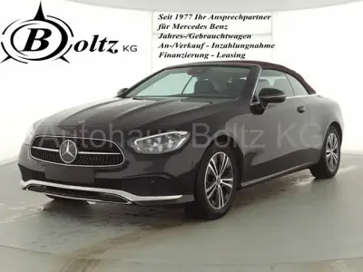 Second-hand Mercedes E200 197 CP (144 kW) 2021 Negru Cabrio