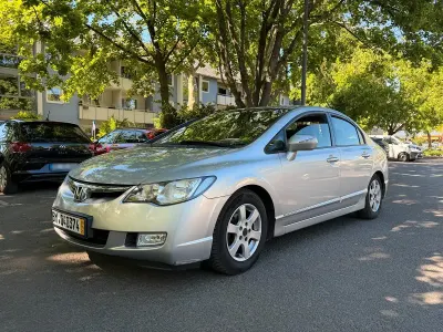 Brugt Honda Civic 95 HK (69 kW) 2007 Sølv Sedan