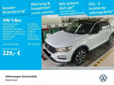 Gebraucht VW T-Roc Active 110 PS (80 kW) 2021 Weiß SUV