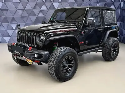 Gebraucht Jeep Wrangler Rubicon 272 PS (200 kW) 2021 Schwarz SUV