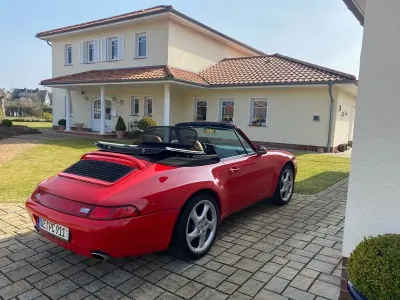 Gebraucht Porsche 993 286 PS (210 kW) 1996 Rot Cabrio