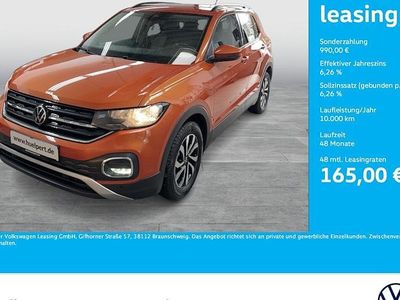 Usata VW T-Cross Active 110 CV (80 kW) 2022 Arancione SUV