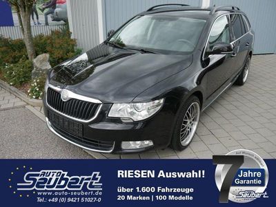 gebraucht Skoda Superb Combi 2.0 TDI DPF EXCLUSIVE * AHK * BUSINESSPAKET AMUNDSEN * NAVI * XENON * PDC