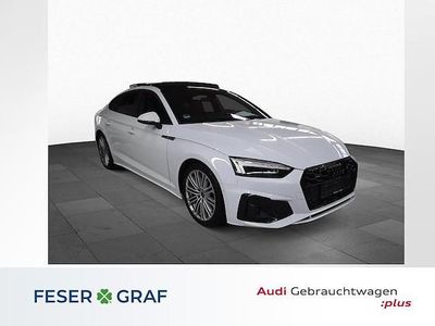 Gebraucht Audi A5 Sportback Business 286 PS (210 kW) 2022 Gletscherweiß metallic Kleinwagen