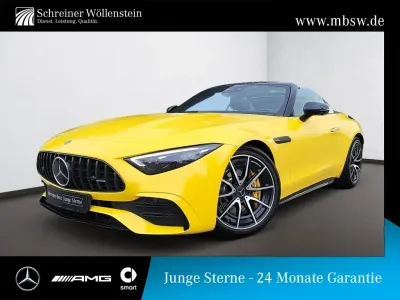 Gebraucht Mercedes SL43 AMG AMG 381 PS (280 kW) 2023 Unilack sonnengelb uni Cabrio