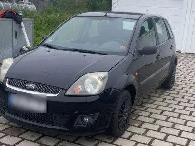 Gebraucht Ford Fiesta 80 PS (58 kW) 2007 Schwarz Kleinwagen