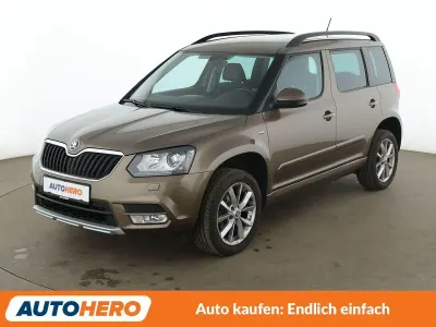 Usata Skoda Yeti Joy 110 CV (80 kW) 2016 Marrone SUV
