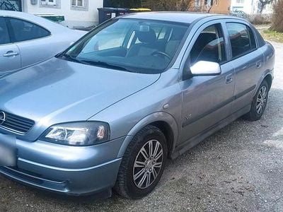 Gebraucht Opel Astra 85 PS (62 kW) 2003 Silber Kombi