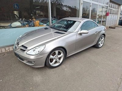 Gebraucht Mercedes SLK200 163 PS (119 kW) 2005 Silber Cabrio