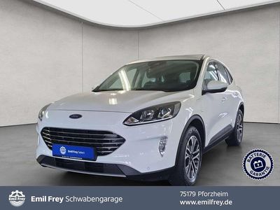Gebraucht Ford Kuga Titanium 152 PS (111 kW) 2021 Frostweiß SUV