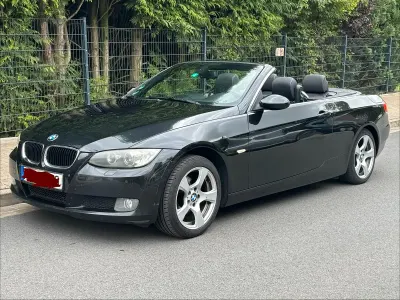 Gebraucht BMW 320 Cabriolet M Sport 170 PS (125 kW) 2009 Schwarz Cabrio