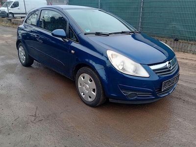 Gebraucht Opel Corsa Edition 80 PS (58 kW) 2007 Blau Kleinwagen