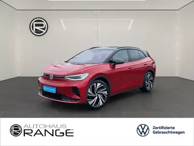 Brugt VW ID.4 GTX 250 kW (340 HK) 2025 Rød SUV