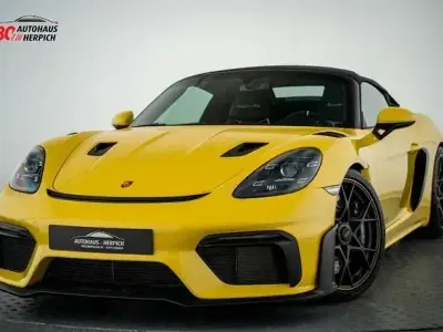 Usata Porsche Boxster Spyder 500 CV (367 kW) 2025 Giallo Cabrio