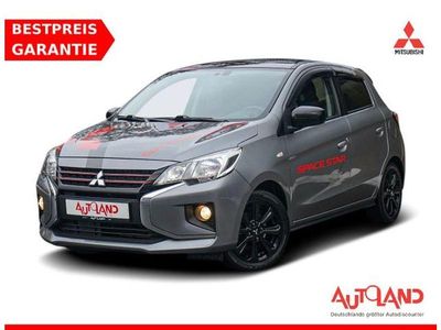 Gebraucht Mitsubishi Space Star Spirit 71 PS (52 kW) 2021 Platinumgrau / magicschwarz (m Kleinwagen