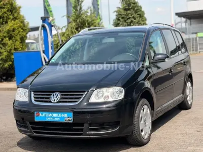 Gebraucht VW Touran Trendline 116 PS (85 kW) 2005 Schwarz Van / Kleinbus