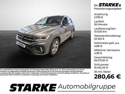 Gebraucht VW T-Roc R-line 150 PS (110 kW) 2022 Grau SUV