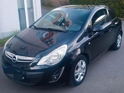 Usata Opel Corsa 83 CV (61 kW) 2012 Nero Utilitaria