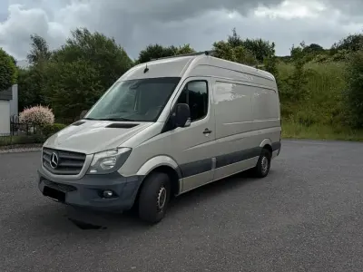 Gebraucht Mercedes Sprinter 129 PS (94 kW) 2014 Silber