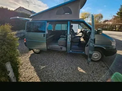 Gebraucht VW Multivan 102 PS (75 kW) 2001 Grün Van / Kleinbus