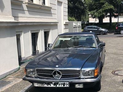 Gebraucht Mercedes SL500 241 PS (177 kW) 1984 Blau Cabrio