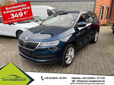 Gebraucht Skoda Karoq Style 150 PS (110 kW) 2019 Lavablau metallic SUV