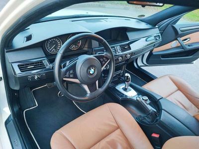 gebraucht BMW 523 E61 Touring 5er M Paket Technik Weiß Facelift i Kombi