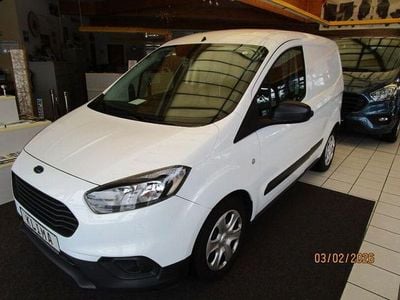 Gebraucht Ford Tourneo Courier 101 PS (74 kW) 2022 Weiß Van / Kleinbus
