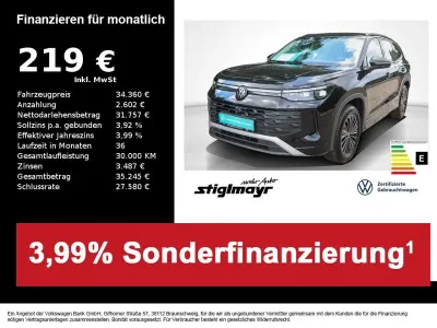 Gebraucht VW Tayron Life 150 PS (110 kW) 2025 Grenadillschwarz metallic SUV