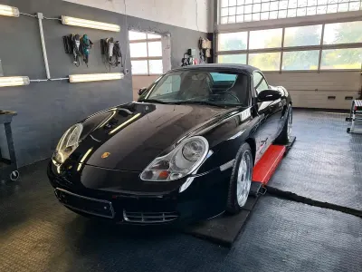 Gebraucht Porsche 986 Boxster 252 PS (185 kW) 2001 Schwarz Cabrio