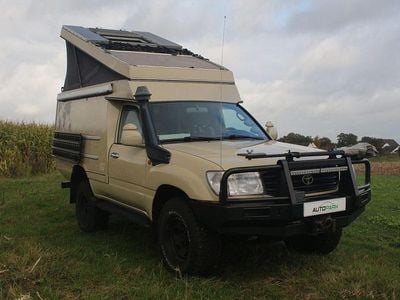 Gebraucht Toyota Land Cruiser 170 PS (125 kW) 2002 Beige Van / Kleinbus