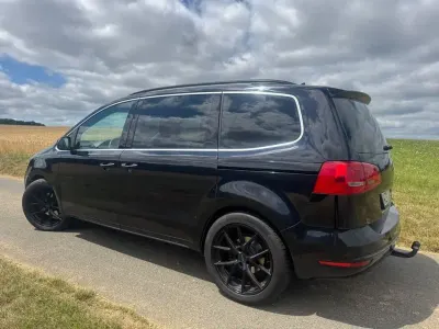 Gebraucht VW Sharan 170 PS (125 kW) 2012 Schwarz Van / Kleinbus