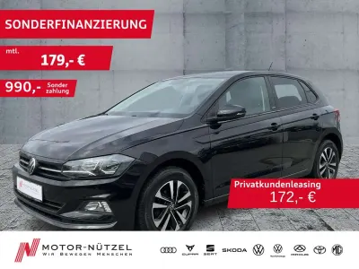 Begagnad VW Polo Comfortline 95 HK (69 kW) 2021 Svart Halvkombi
