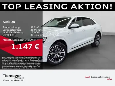 Brugt Audi Q8 S-Line 286 HK (210 kW) 2023 Hvid SUV