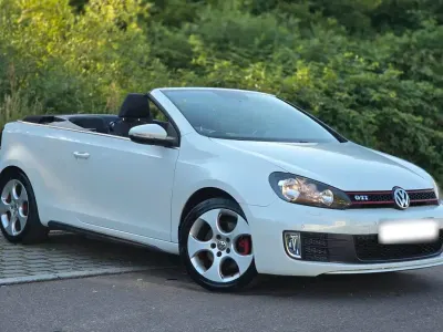 Gebraucht VW Golf Cabriolet GTI 211 PS (155 kW) 2013 Weiß Cabrio