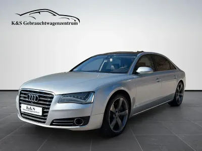 Brugt Audi A8L Ambiente 351 HK (258 kW) 2012 Sølv Sedan
