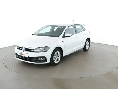 Gebraucht VW Polo Highline 2019 Weiß Kleinwagen