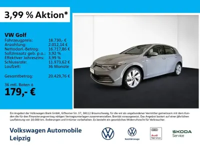 Gebraucht VW Golf VIII Style 131 PS (96 kW) 2023 Grau Limousine