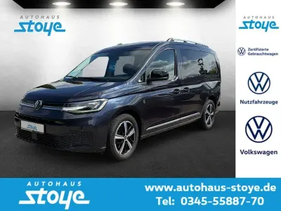 Gebraucht VW Caddy Maxi Style 114 PS (83 kW) 2022 Blau Van / Kleinbus