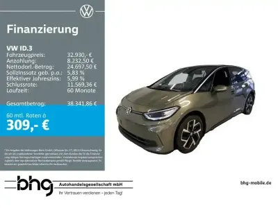 Brugt VW ID.3 Pro 150 kW (204 HK) 2023 Grøn Hatchback