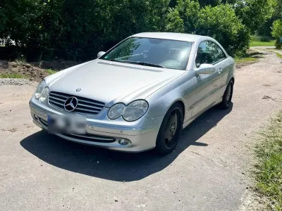 Gebraucht Mercedes CLK200 163 PS (119 kW) 2005 Silber Coupé